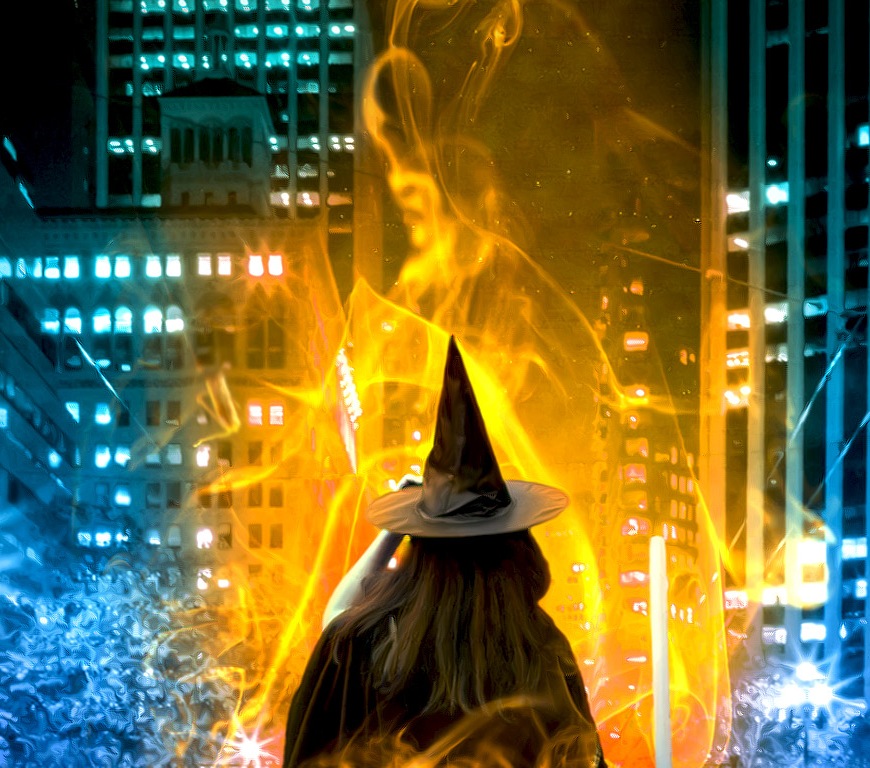 urban fantasy witch header